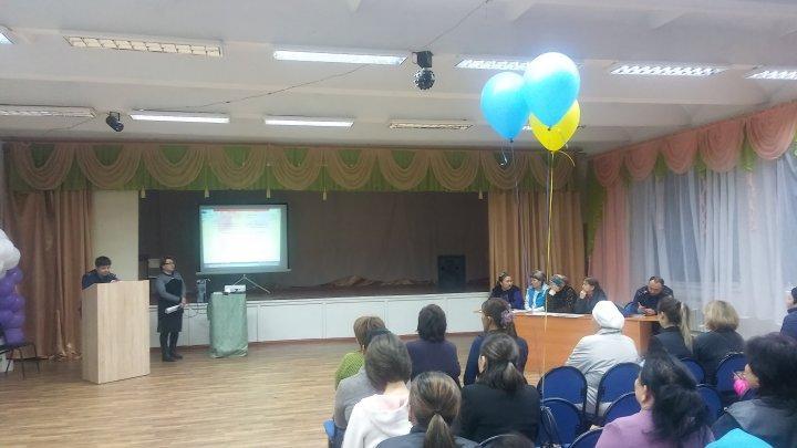 Қамқоршылық кеңес алдындағы мектеп инспекторы Салжанов Е.М  есебі